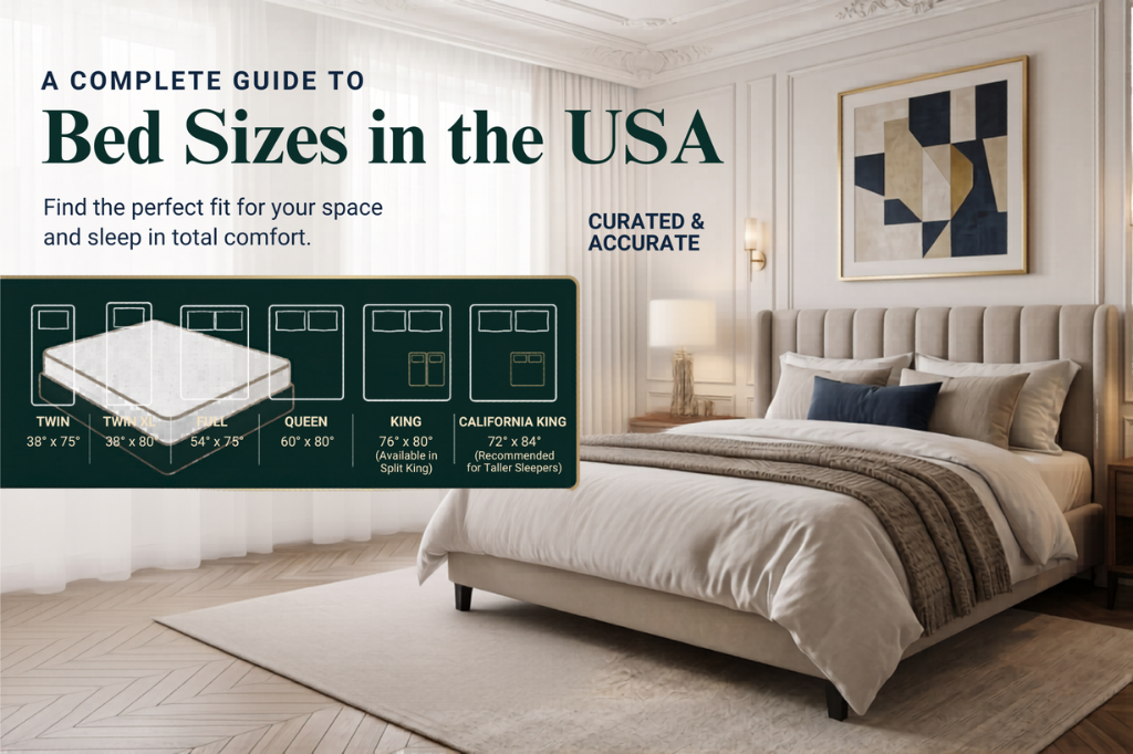 A Complete Guide to Bed Sizes in the USA (2026 Edition)