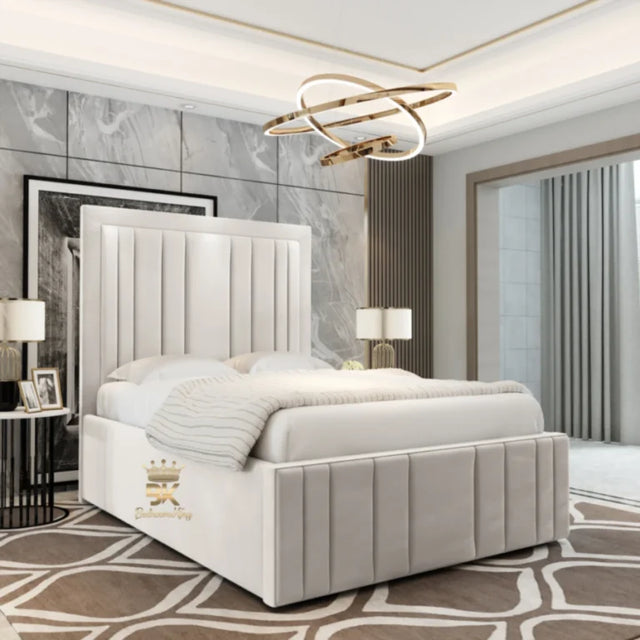 Premium Nevada CA king ottoman bed with large storage space